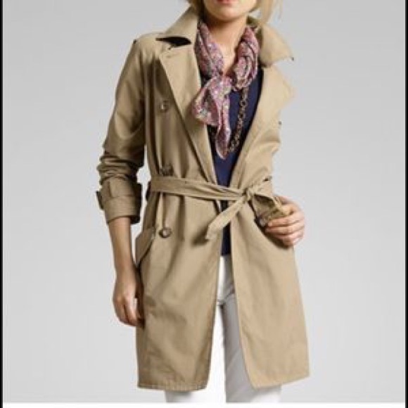 ll bean trench coat